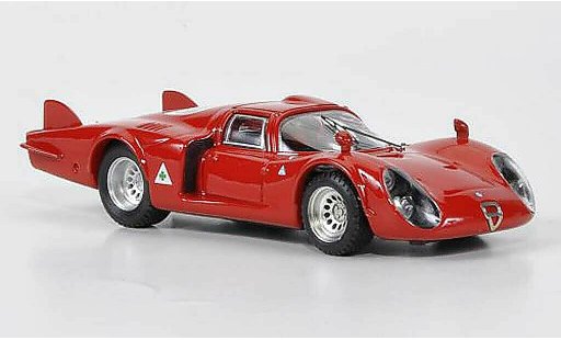 Alfa Romeo 33.2 coda lunga 1/43 Best 1968 Testfahrzeug miniature