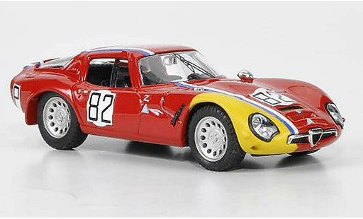 Alfa Romeo Giulia TZ2 1/43 Best No.82 Trosch / Pilette Nurburgring 1967 miniature