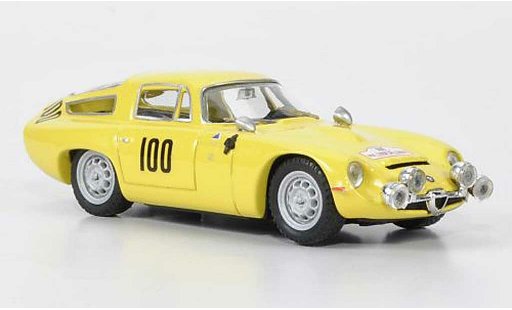 Alfa Romeo Giulia TZ1 1/43 Best No.100 Masoero / Maurin Tour de Corse 1963 miniature