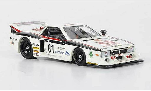 Lancia Beta Monte Carlo 1/43 Best Turbo No.81 Vesuvio Racing Casoni / Castellano Monza 1982 miniature