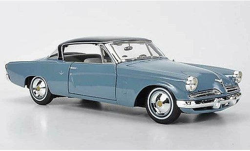 Studebaker Starliner 1953 1/18 Maisto grise/bleu miniature