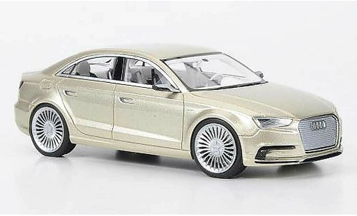 Audi A3 concept 1/43 Look Smart beige Shanghai Motorshow 2011 miniature