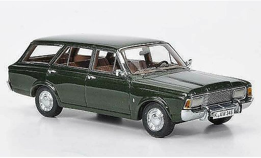 Ford Taunus 17M P7 1/43 Neo (P7b) Turnier verte miniature