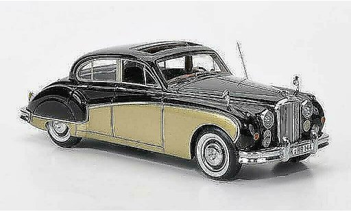 Jaguar MK 8 1/43 Neo noire/gold LHD miniature