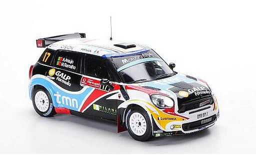 Mini Countryman JCW 1/43 IXO No.17 A.Araujo / M.Ramalho Rally Portugal 2011 miniature