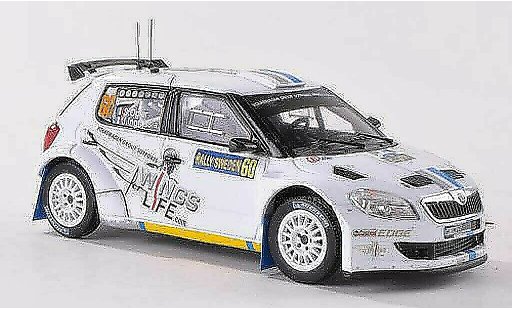 Skoda S2000 S2000 1/43 IXO No.60 Wings for Life Rally Su&Atilde;&uml;de 2012 S.Ogier/J.Ingrassia miniature