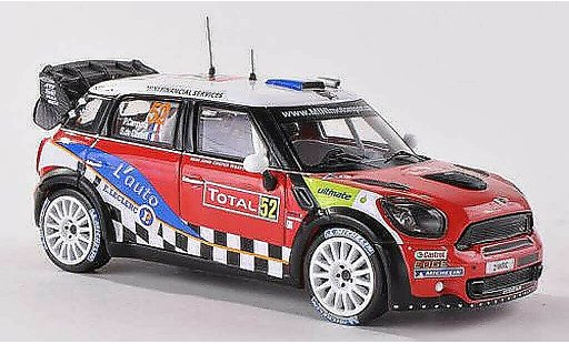 Mini Cooper WRC 1/43 IXO John Works No.52 Rally Monte Carlo 2012 P.Campana/S.de Castelli miniature