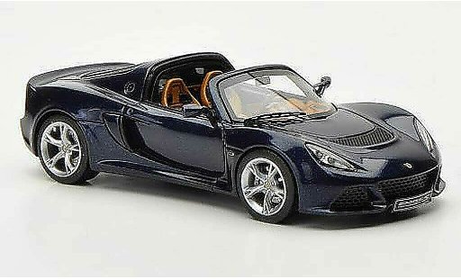 Lotus Exige Roadster 1/43 Look Smart S bleu LHD Autosalon Genf 2012 miniature