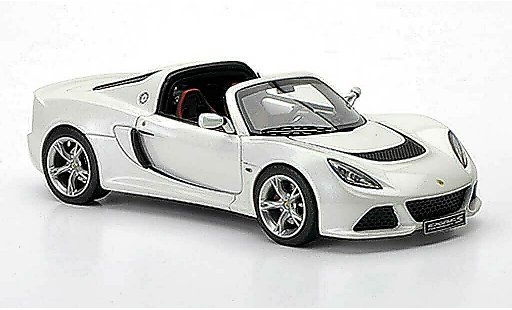 Lotus Exige Roadster 1/43 Look Smart S blanche Autosalon Genf 2012 miniature