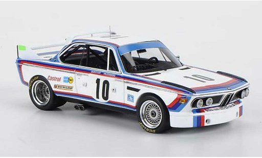 Bmw 3.0 CSL 1/43 Spark No.10 D.Quester/T.Hezemans 24h Spa 1973 miniature