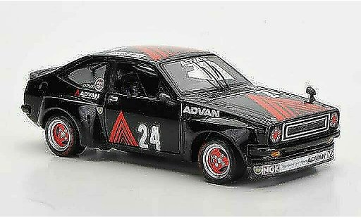 Toyota Starlet Advan 1/43 Spark 1300 No.24 A.Hagiwara Fuji 1980 miniature