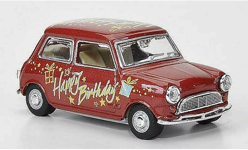 Austin Mini cooper 1/43 Oxford Happy Birthday 1966 miniature