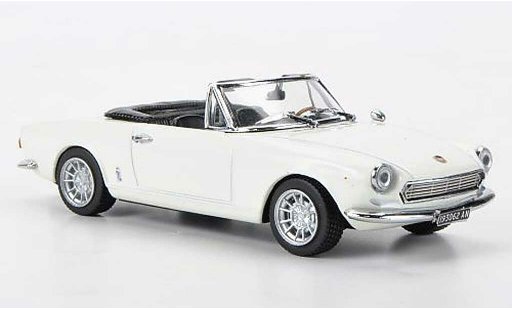 Fiat 124 Sport Spider 1/43 Vitesse AS blanche miniature