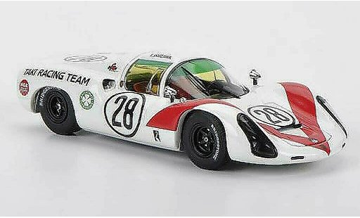 Porsche 910 1968 1/43 Ebbro No.28 Taki Racing Team T.Ikuzawa GP Japan miniature