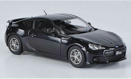 Subaru BRZ Base 1/43 Ebbro noire RHD 2012 miniature
