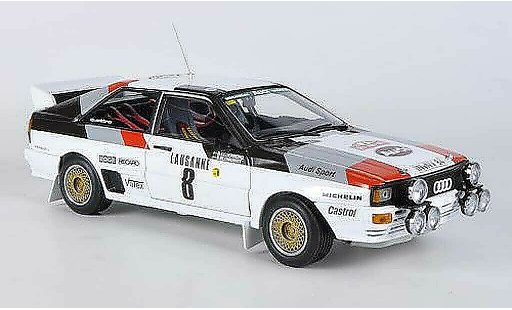 Audi Quattro a1 1/18 Sun Star No.8 Rally Monte Carlo 1983 S.Blomqvist/B.Cederberg miniature