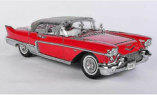 Cadillac Brougham Sedan 1/18 Sun Star rouge 1957 miniature