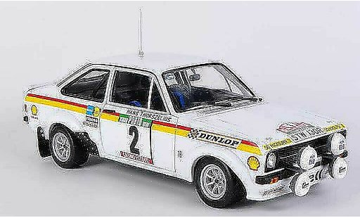 Ford Escort RS 1800 1/18 Sun Star B.Waldegard / H.Thorszelius No.2 Rally Portugal miniature