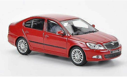 Skoda Octavia Base 1/43 Abrex rouge Corrida 2008 miniature