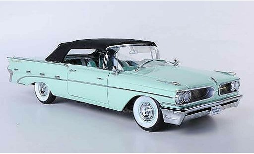 Pontiac Bonneville Convertible 1/18 Sun Star Cabriolet verte/noire 1959 miniature