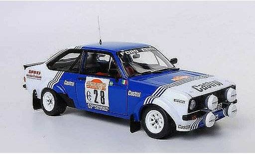 Ford Escort RS 1800 1/18 Sun Star No.28 Castrol A.Presotto / M.Perissutti Rally Sanremo 1981 miniature