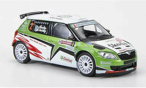 Skoda Fabia S2000 1/43 Abrex No.2 Rally Monte-Carlo 2011 miniature