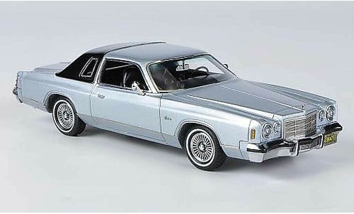 Dodge Charger 1976 1/43 American Excellence Mk.IV grise /noire miniature