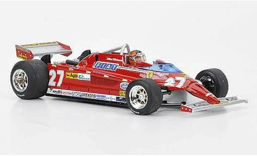 Ferrari 126 CK 1/43 Brumm Turbo No.27 G.Villeneuve GP Italien 30 Jahre miniature