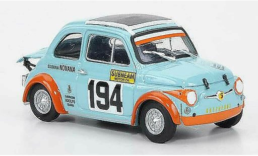 Fiat 595 Abarth 1/43 Brumm SS Gattafori 1971 No194 1971 miniature