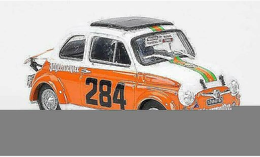 Fiat 695 Abarth SS 1/43 Brumm Meran 1973 No284 J?germeister Manapace 1973 miniature