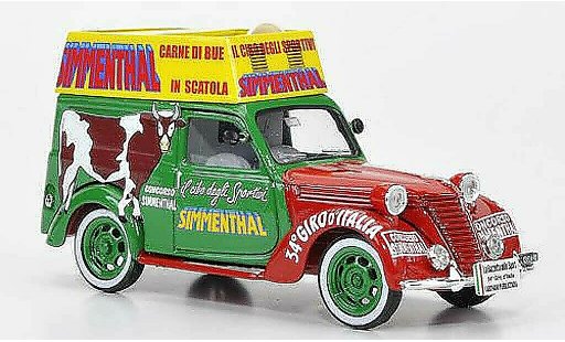 Fiat 1100 Furgone 1/43 Brumm E Dosenfleisch Simmenthal KUH Giro Italia 1951 miniature