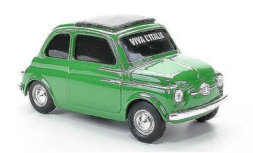 Fiat 500 D 1/43 Brumm VIVA Italia verte 1960 miniature