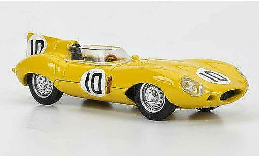Jaguar D-Type 1955 1/43 Brumm No.10John Claes - Jacques Swaters 24h Le Mans miniature