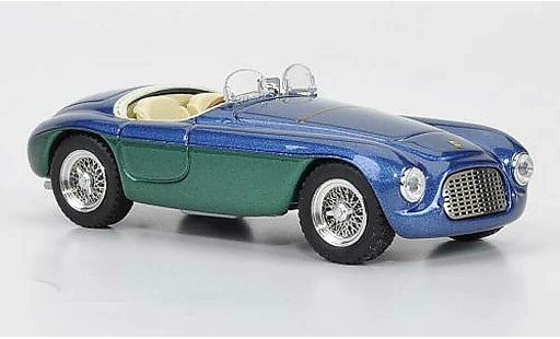 Ferrari 166 MM 1/43 Brumm bleu Giovanni Agnelli Barchetta Touring miniature