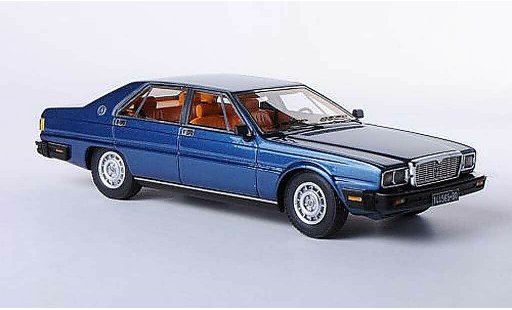 Maserati Quattroporte Base 1/43 Neo III bleu 1978 miniature