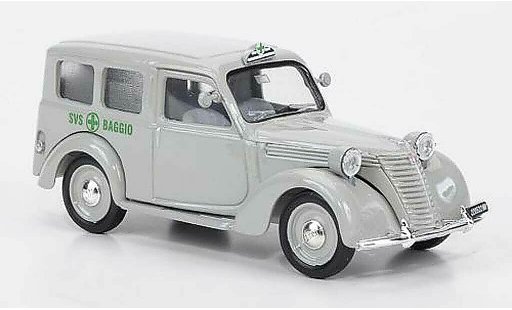 Fiat 1100 Berlina 1/43 Brumm vertees Kreuz SVS Baggio 1948-1950 miniature