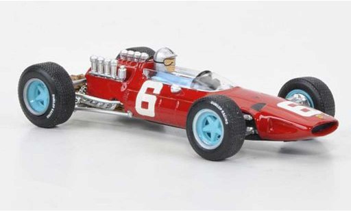 Ferrari 158 1965 1/43 Brumm No.6 Vaccarella GP Italien + Fahrer miniature