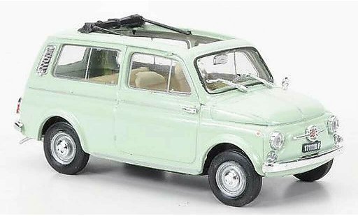 Fiat 500 Giardiniera 1/43 Brumm Giardinieraverte 1960 miniature