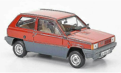 Fiat Panda 34/35 1/43 Brumm 35 rouge 1980 miniature