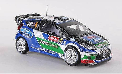 Ford Fiesta WRC 1/43 IXO No.4 Castrol Rally Monte Carlo 2012 P.Solberg/C.Patterson miniature