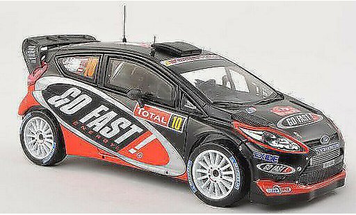 Ford Fiesta WRC 1/43 IXO No.10 Go Fast! Rally Monte Carlo 2012 H.Solberg/I.Minor miniature