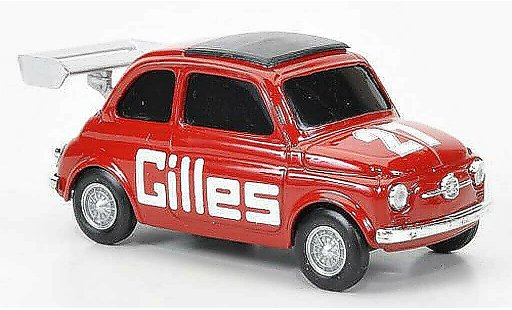 Fiat 500 Course 1/43 Brumm No.27 Gilles miniature