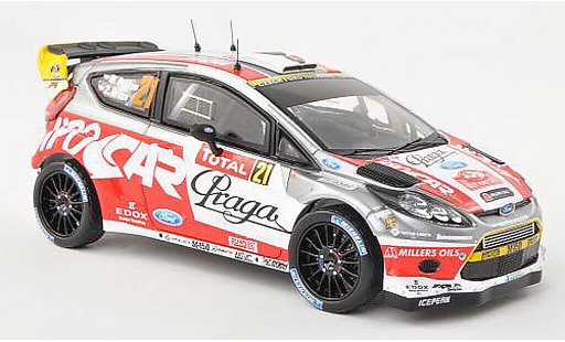 Ford Fiesta WRC 1/43 IXO No.21 Czech National Team Rally Monte Carlo 2012 M.Prokop/Z.Hruza miniature
