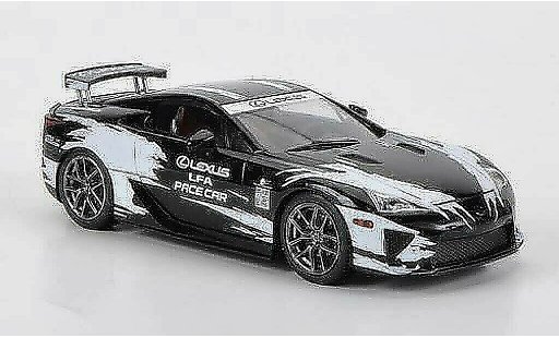 Lexus LFA Pace Car 1/43 J Collection noire/blanche 2011 miniature