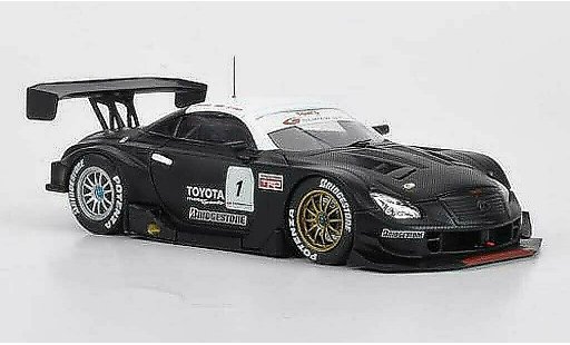 Lexus SC 430 1/43 Ebbro No.1 Tom's Testfahrzeug J.Wakisaka / A.Lotterer Super GT500 2007 miniature