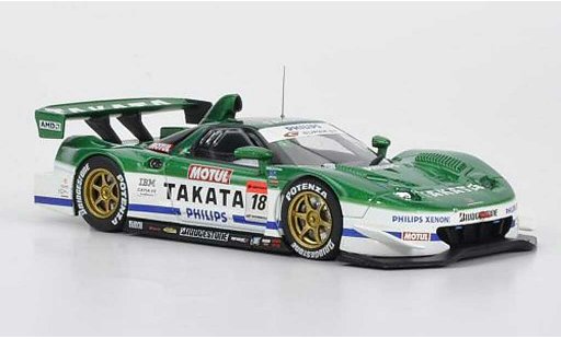 Honda NSX Super GT 1/43 Ebbro No.18 Takata Dome R.Michigami / T.Kogure GT500 2007 miniature