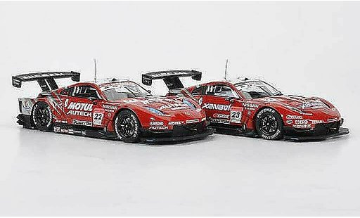 Nissan 350Z JGTC 1/43 Ebbro 2er-Set 350 Z: No.22 Motul + No.23 Xanavi Saisonfinale 4. November Super GT500 2007 miniature