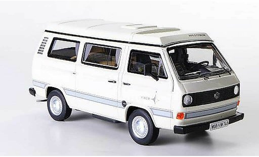 Volkswagen T3 A 1/43 Premium ClassiXXs Westfalia blanche miniature