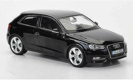 Audi A3 berline 1/43 Schuco noire 2012 miniature