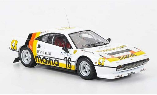 Ferrari 308 GTB 1/43 Best No.16 Maina Rally dei Laghi 1984 miniature